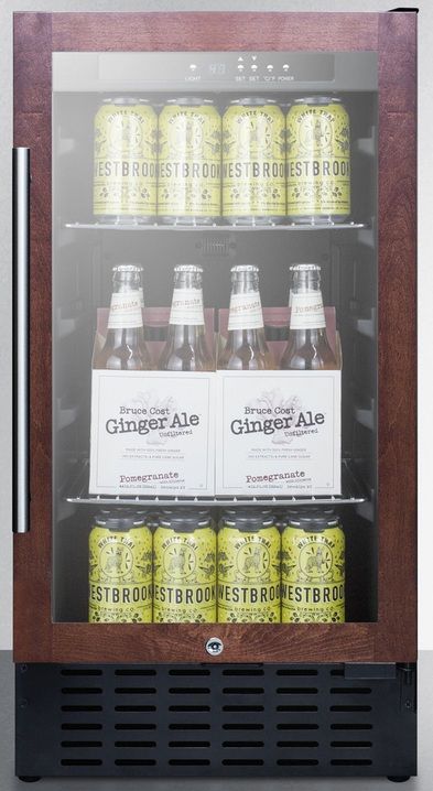 Summit® 18" 2.7 Cu. Ft. Panel Ready Beverage Center-3