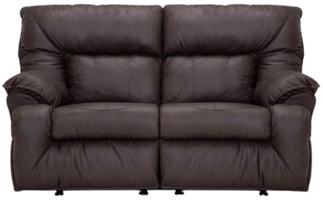 Franklin™ Henson Commodore Shadow Manual Rocking Reclining Loveseat-0