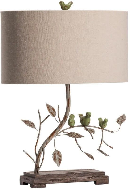Crestview Collection Ella Beige Table Lamp-0