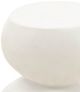 Dovetail Furniture Serenade White Concrete Outdoor End Table-1