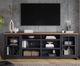 Legends Home Essex Black/Whiskey 96" TV Stand-1