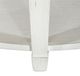 Liberty Furniture Allyson Park Charcoal Round Cocktail Table with Wirebrushed White Base-4
