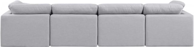 Meridian Furniture Indulge 4-Piece Gray 140" Sofa-3