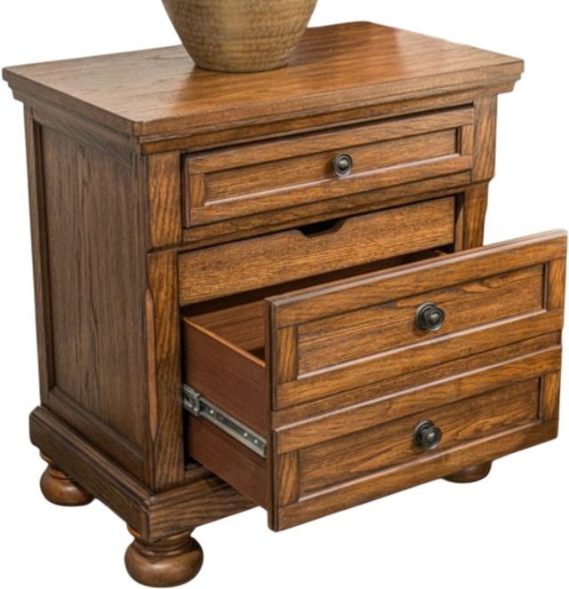 Signature Design by Ashley® Zackaryn Warm Brown Nightstand-3