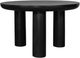 Moe's Home Collection Rocca Black Round Dining Table-0