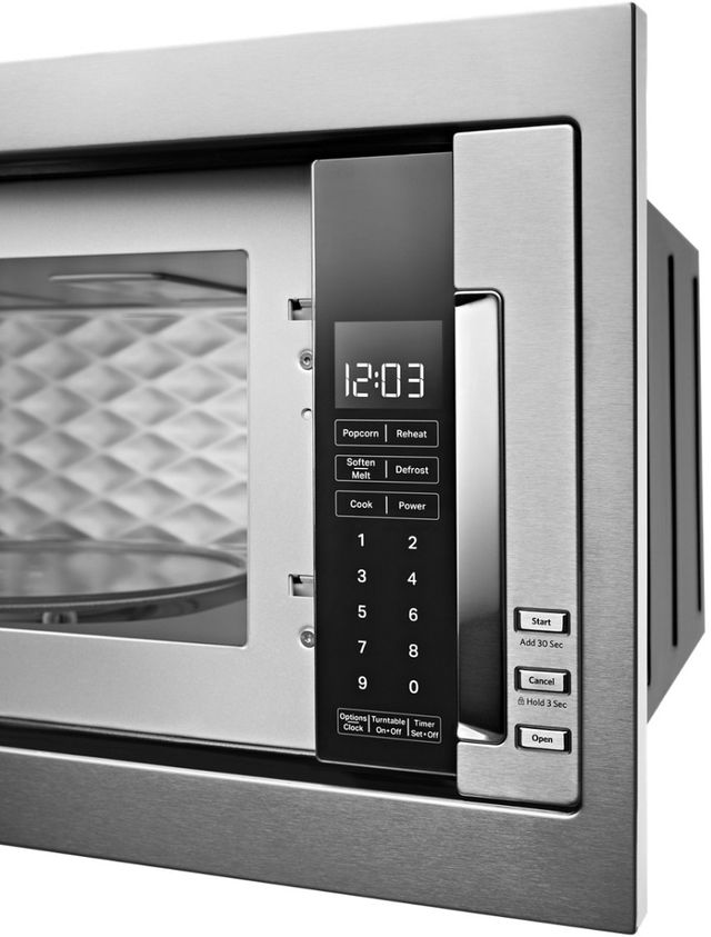 KitchenAid® 1.1 Cu. Ft. Stainless Steel Built In Microwave-10
