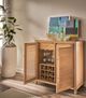 Universal Explore Home™ Weekender Coastal Living Home Sand Dune Bar Cabinet-5