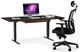 BDI Sequel® 6052 66" x 30" Lift Standing Desk-Chocolate Stained Walnut-1