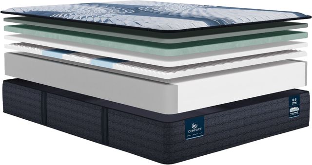 Serta® iComfort® Aveda 12" Memory Foam Plush Tight Top Full Mattress-2