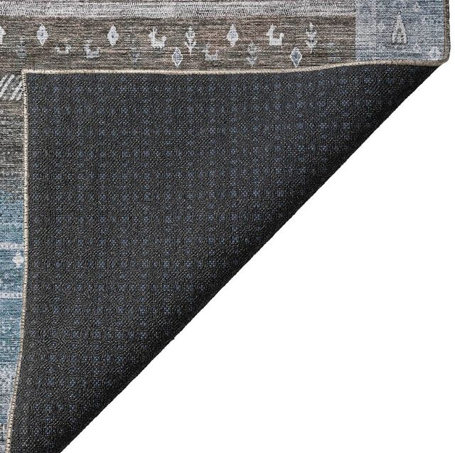 Dalyn™ Rug Company Karaj Blue 5'x8' Style 5 Area Rug-2