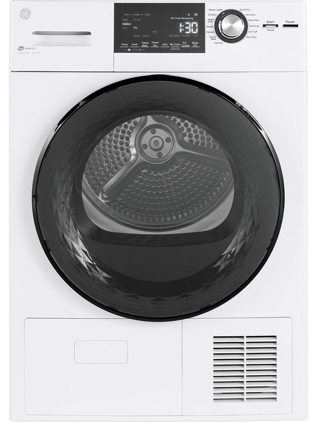 GE® White Front Load Laundry Pair-2