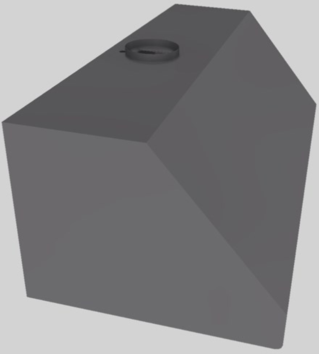 Vent-A-Hood® 48" Gunsmoke Wall Mounted Range Hood-2