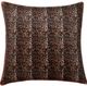 Stylecraft Tinck Brown/Pink Throw Pillow-1
