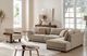 Stylus® Furniture Edge 2-Piece British Camel Right-Arm Facing Sectional and Chaise-1