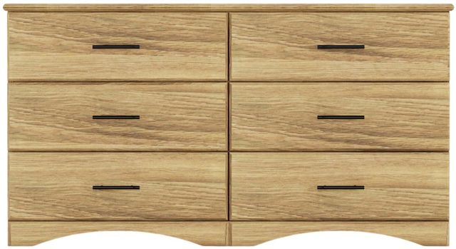 Perdue Woodworks 36,000 Essential Brown 58" 6-Drawer Chest-1