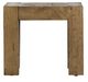 Four Hands Abaso Rustic Wormwood Oak End Table-1