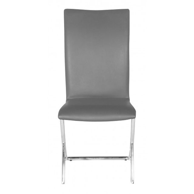 Zuo® Modern Delfin Gray Dining Chair-1