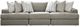 Signature Design by Ashley® Avaliyah 3-Piece Ash Sectional Sofa-0