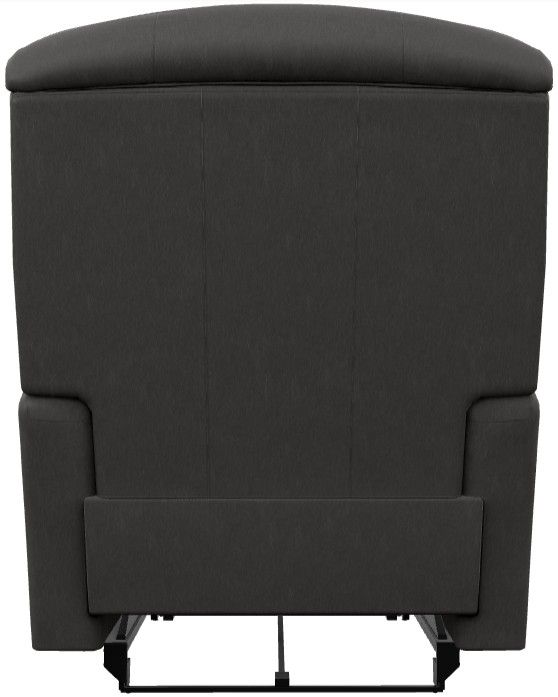 La-Z-Boy® Reed Gray Leather Manual Wall Recliner-4