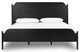 Magnolia Home by Joanna Gaines Nadia Black King Panel Bed-1