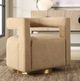 Uttermost® Grounded Beige Swivel Chair-1