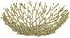 A & B Home Mabrey Gold Branch Bowl-1