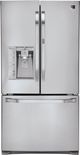 LG Studio 23.5 Cu. Ft. Counter Depth French Door Refrigerator-Stainless Steel-0