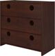 Donco Kids Circles Cappuccino 3 Drawer Chest-0
