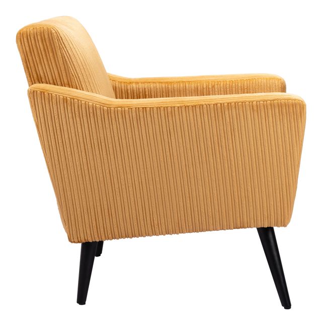 Zuo® Modern Bastille Yellow Accent Chair-2
