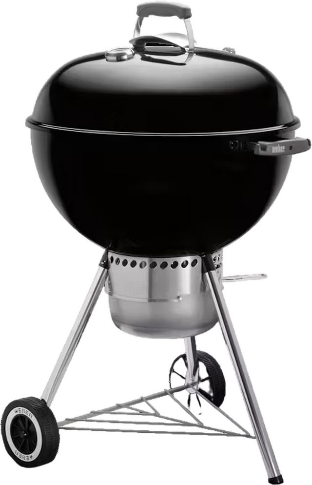 Weber® Grills® Original Kettle™ Series 22" Black Freestanding Charcoal Grill-2