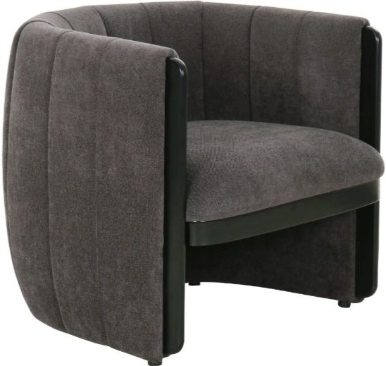 Moe's Home Collection Francis Grey Accent Chair-0
