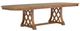 Legacy Classic Echelon Heritage Walnut Trestle Dining Table-0