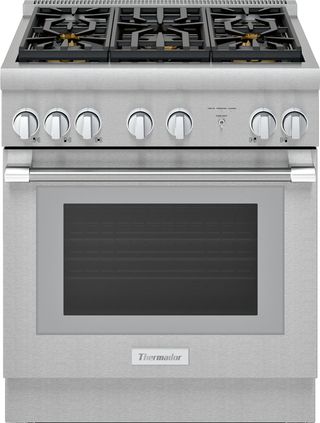 Thermador® Pro Harmony® 30" Stainless Steel Free Pro Style Dual Fuel Range