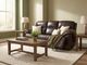 Flexsteel® Jackson Dark Brown Power Reclining Sofa with Power Headrests-1