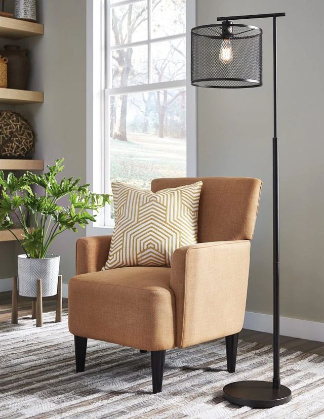 Signature Design by Ashley® Nolden Bronze Metal Floor Lamp-2