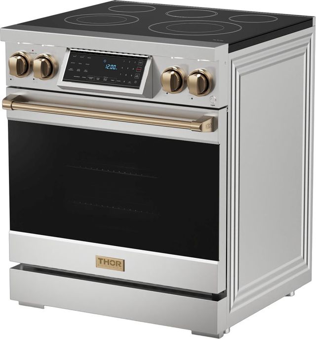 Thor Kitchen® Gordon Ramsay Series 30" Stainless Steel Pro Style Electric Range-2