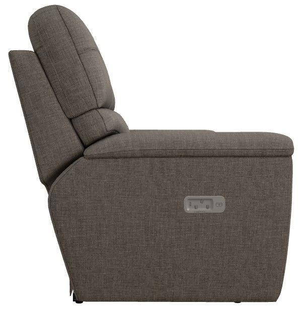 La-Z-Boy® Ava Truffle Power Reclining Loveseat with Headrest and Lumbar-2
