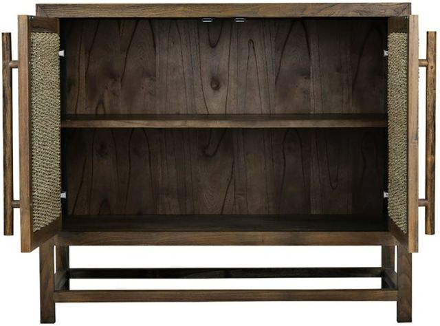 YHD Thalassia Brown/Soft Gray 2-Door Large Cabinet-3