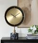 Uttermost® Velar Brushed Brass Modern Table Clock-1