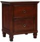 New Classic® Home Furnishings Tamarack 4-Piece Brown Cherry Queen Panel Bedroom Set-4