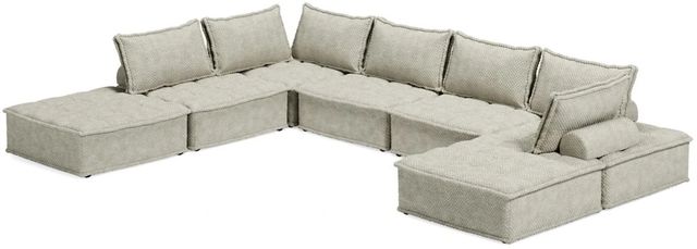Signature Design by Ashley® Bales 7-Piece Taupe Modular Sectional-0