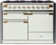 AGA™ Elise Series 48" White Pro Style Dual Fuel Range-0