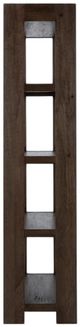 Classic Home Marine Cocoa Brown Bookcase-3