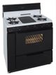 Premier 36" White/Black Trim Pro Style Gas Range-0