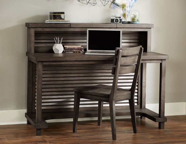 Legacy Kids Teen Bunkhouse Aged Barnwood Activity Table/Desk Gallery-1