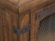 Magnussen Home® Chesterfield Farmhouse Timber Chairside End Table-4