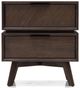 VIG Furniture Modrest Roger Brown Nightstand-1