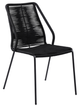 Armen Living Clip 2-Piece Black Dining Chairs-0