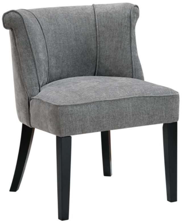 Homelegance® Taylor Charcoal/Espresso Accent Chair-0