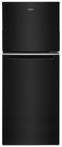 Whirlpool® 11.6 Cu. Ft. Black Top Freezer Refrigerator